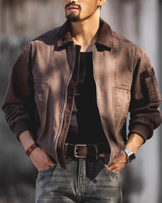 ステーツビル カラーリブユーティリティボマー 2495