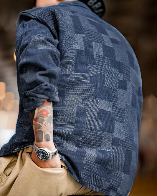 デュランゴ ステッチデニムシャツ 1070