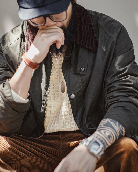 エバンストン ダメージ加工ワークジャケット 1095