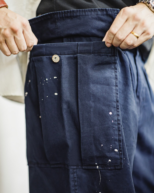 ウォータートン ペインティング加工ワークパンツ 1099