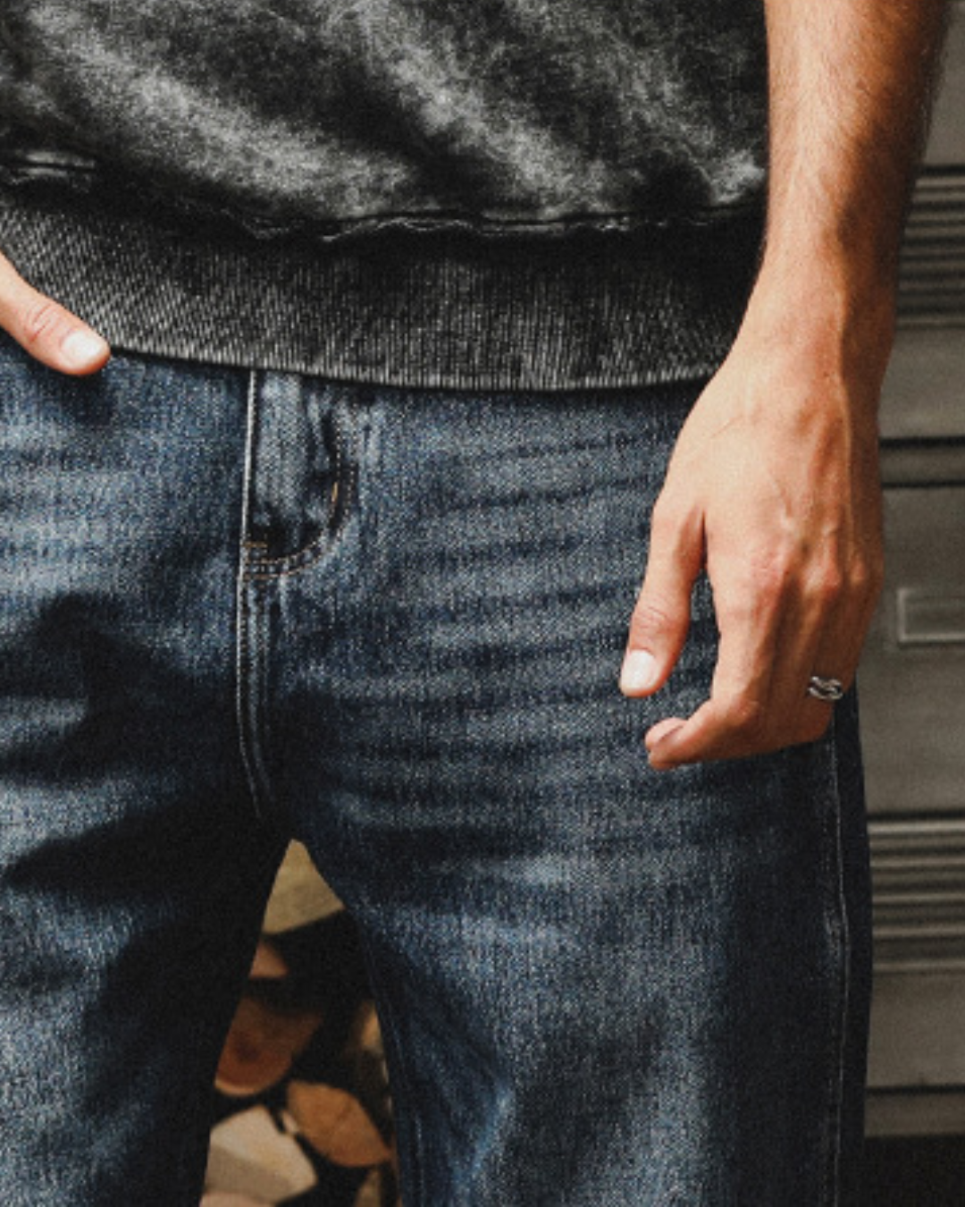 ベラビスタ モルト刺繍ジーンズ 1602