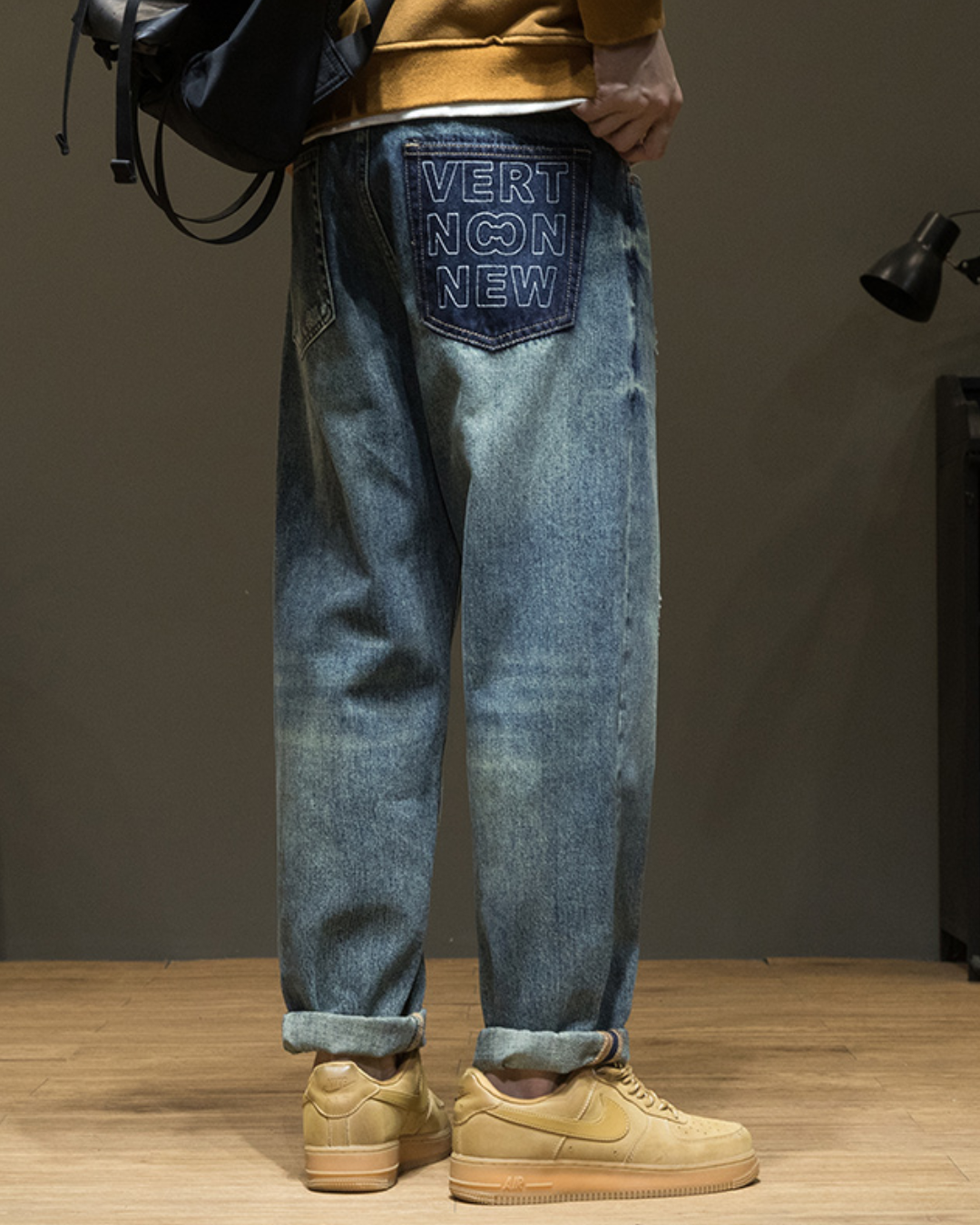 サフォード ウォッシュド加工デニムパンツ 1171