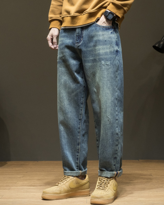 サフォード ウォッシュド加工デニムパンツ 1171