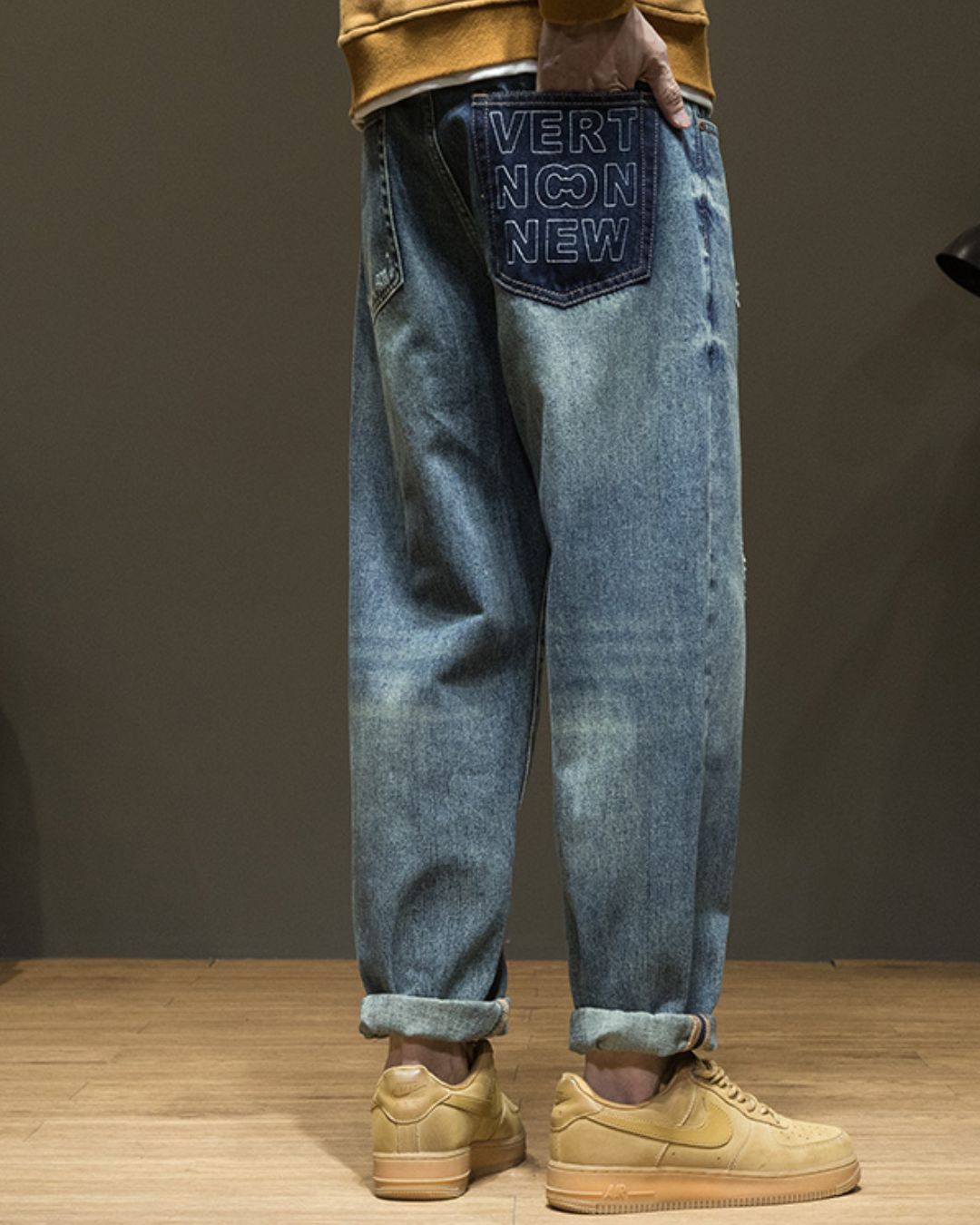 サフォード ウォッシュド加工デニムパンツ 1171
