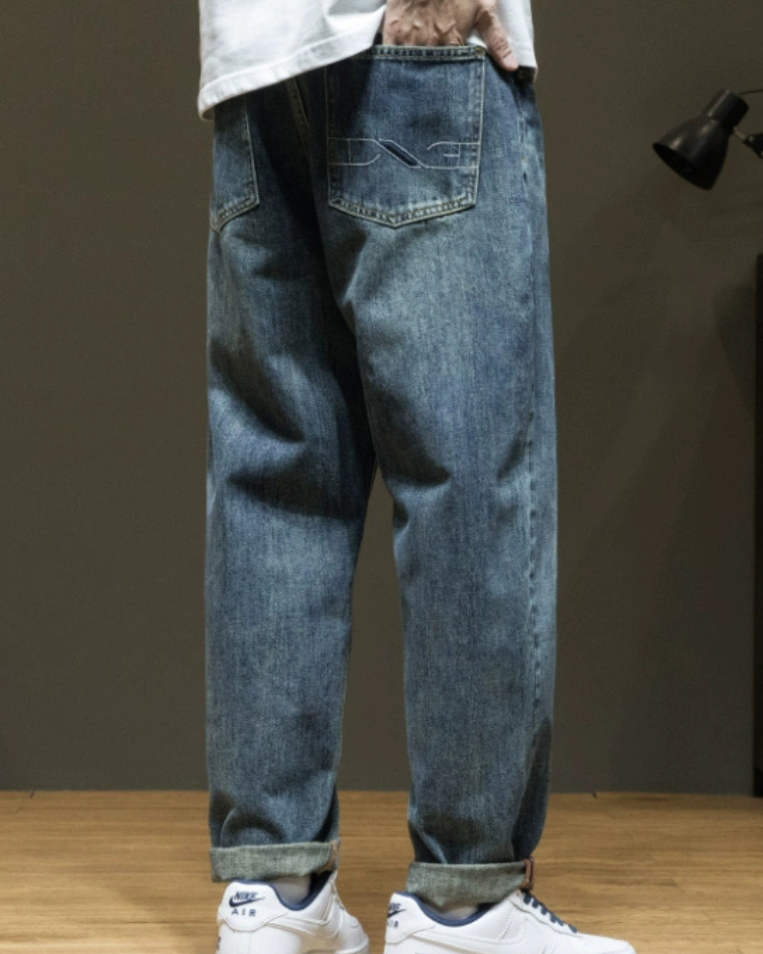 サフォード ウォッシュド加工デニムパンツ 1171