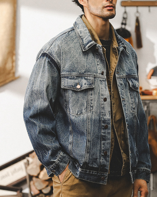 クレイトン グラデーション加工デニムジャケット 1227