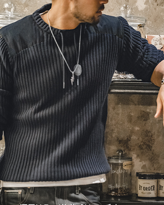 ギャリソン 縦縞ステッチ タクティカルセーター 1266