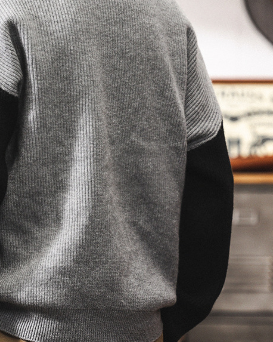 ウナラスカ ハーフジッププルオーバー 1297