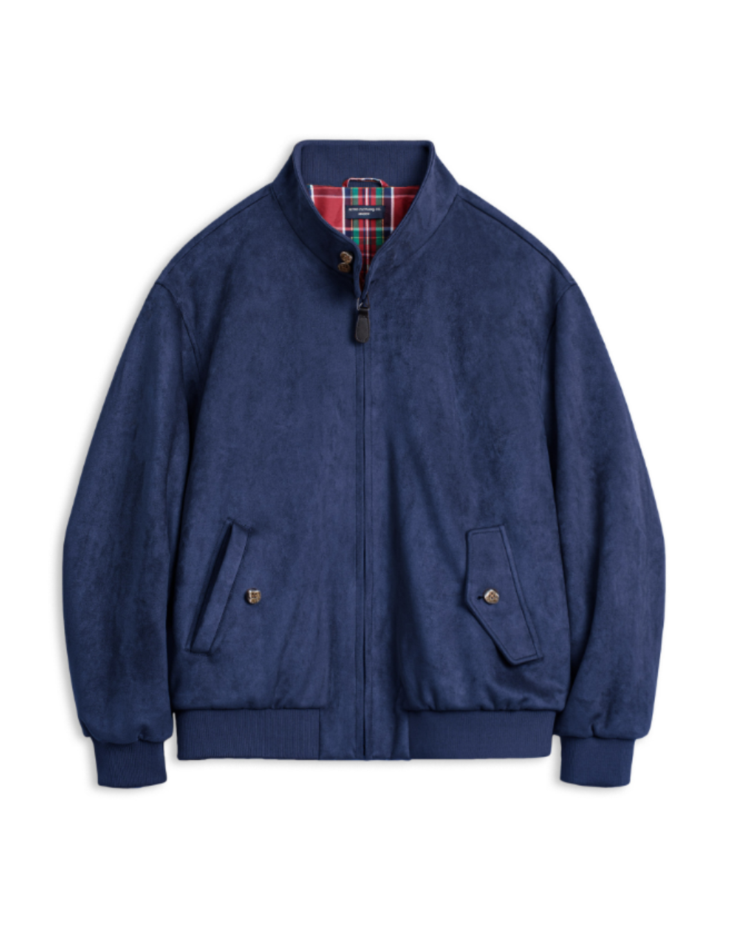 エイプリル スエードタッチスタンドカラージャケット 2187