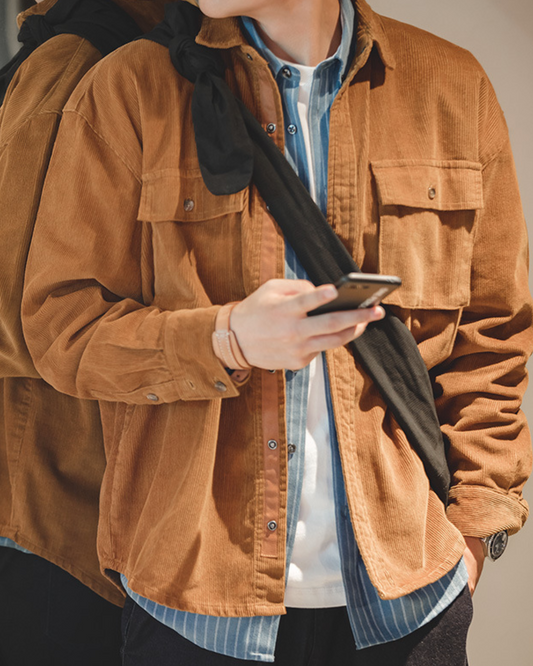 ウォルデン コーデュロイ ワークシャツ 1341