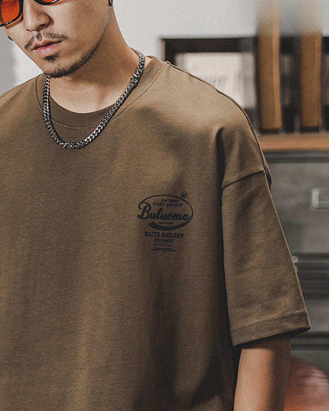 コーチェラ バックプリントヘビーコットンTシャツ1574
