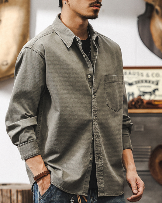 ジェリー レトロワークシャツ 2136