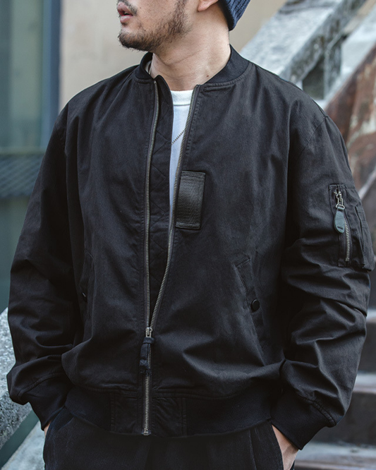 クリスタル MA-1ジャケット 2061