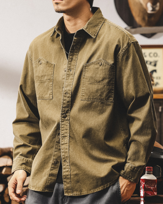 エルシー レトロデニムシャツ 2102