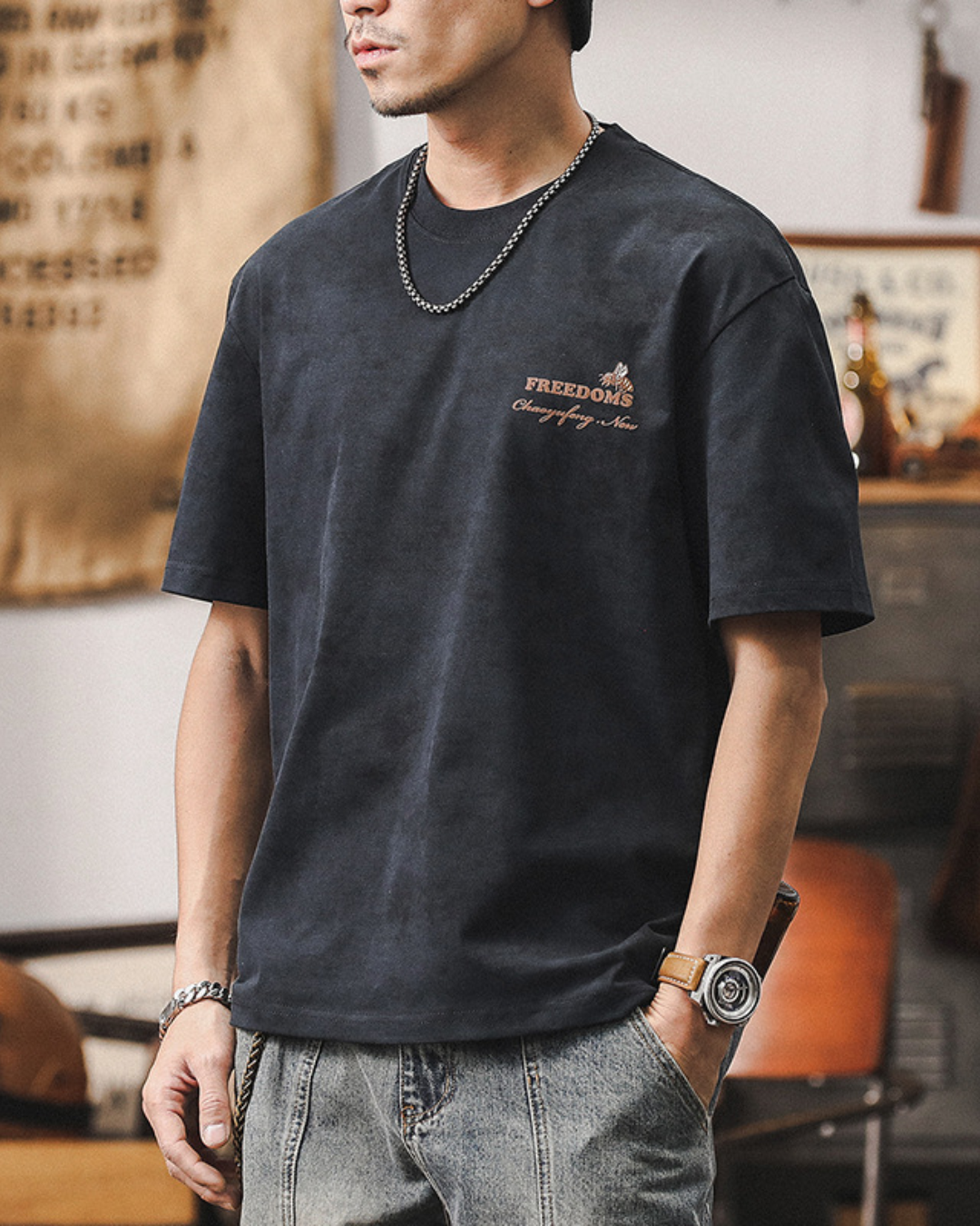 アルティーシア ベアプリントTシャツ 1581
