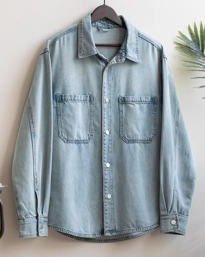 ハーバー スナップボタンボックスワークシャツ 2477