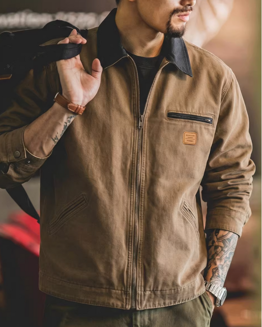 ブレバード カラーブロックワークジャケット 2551