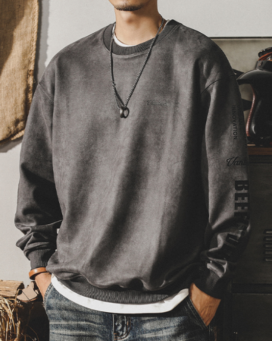 イーディス テキストスウェットプルオーバー 2090