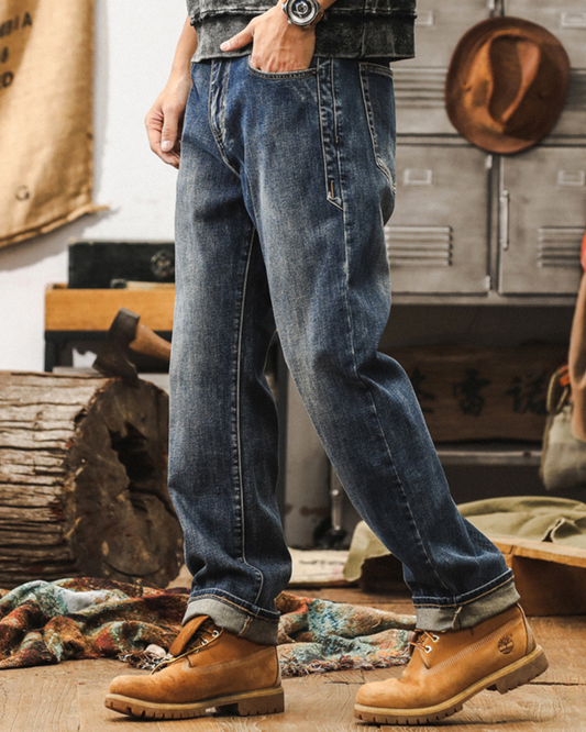 ホプキンスビル レトロウォッシュストレートデニム 1908