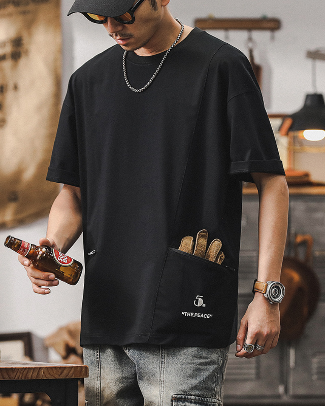 フォートスミス ダブルポケットTシャツ 1615