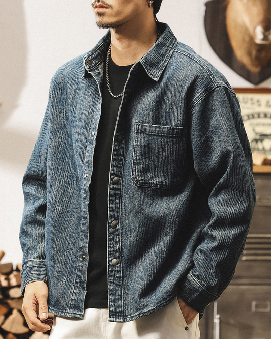 ゲディーズ ジャガードデニムジャケット 2167