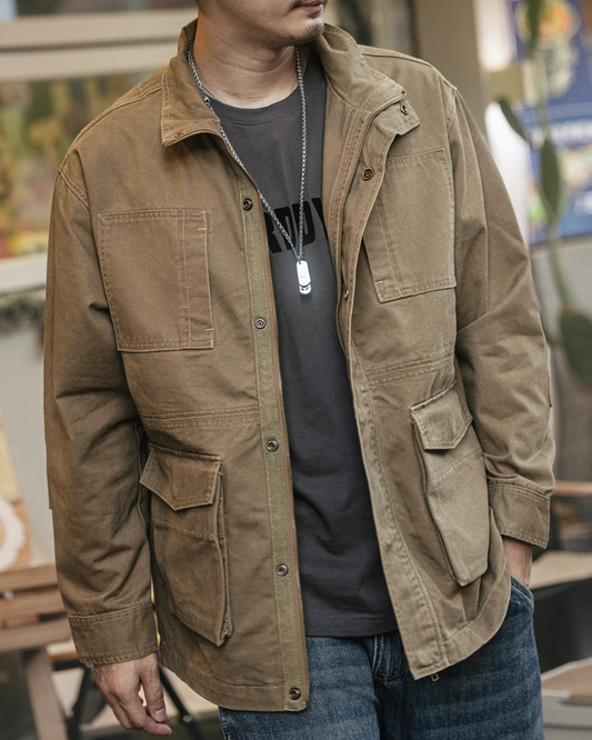 ヘスター マルチポケットワークシャツジャケット 2176