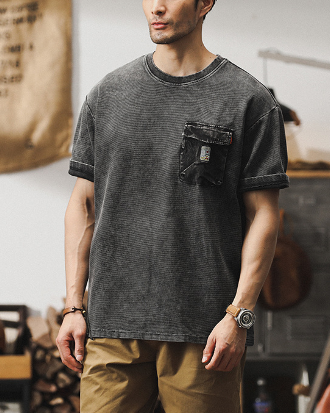 テメキュラ ドロップショルダーTシャツ1546