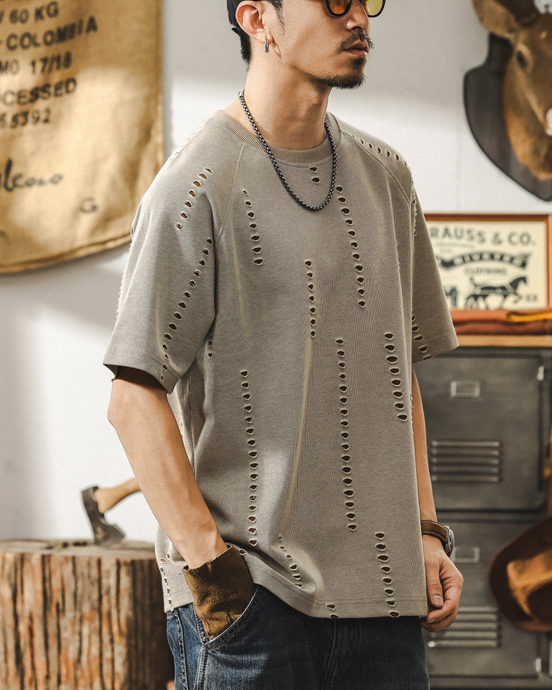 ロスルナス グランジルックデザインTシャツ 1526