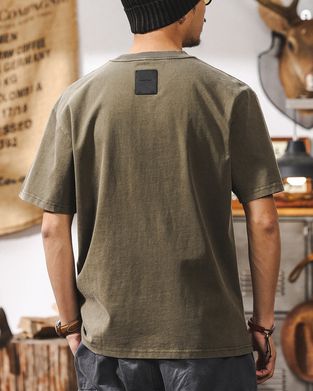 フィルモア 迷彩ポケットクルーネックTシャツ 1492