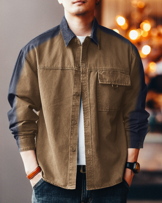 クローイ カラーデニムシャツ 2043