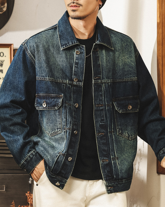 エスメラルダ ウォッシュデニムジャケット 2110