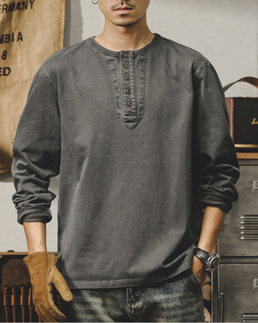 キャシー ヘンリーネックカットソー 2032