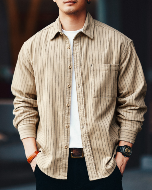 クリスティーン ストライプシャツ 2046