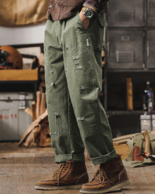 パインブラフ ダメージダブルニーワークパンツ 1915