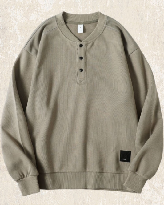 ダルシー ヘンリーネックスウェットプルオーバー 2087
