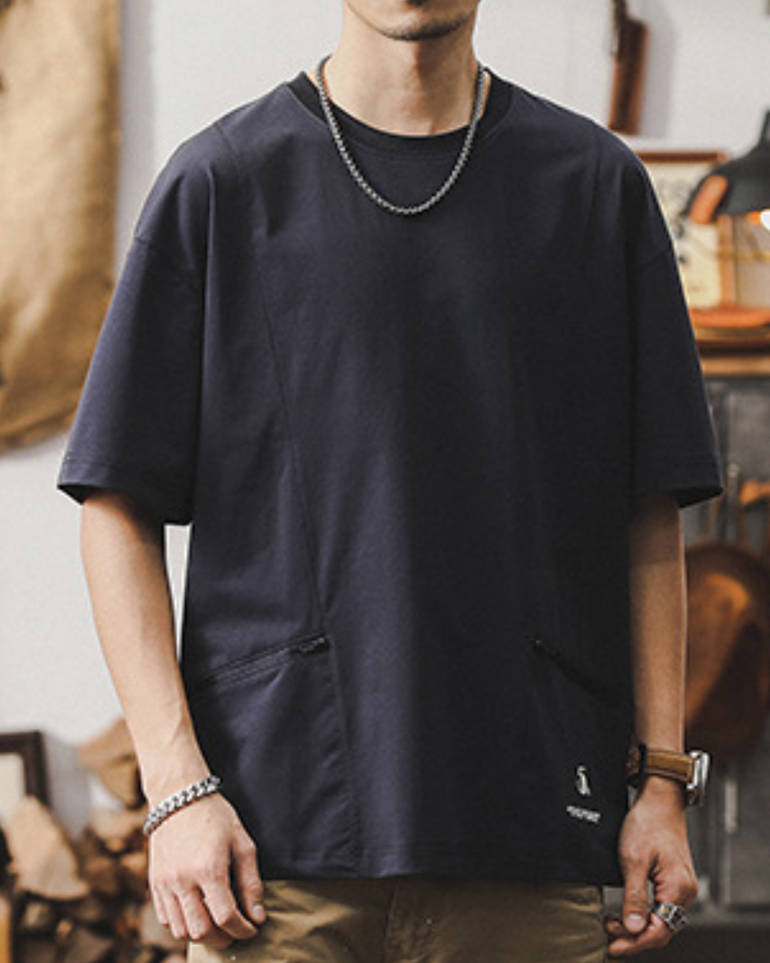 フォートスミス ダブルポケットTシャツ 1615
