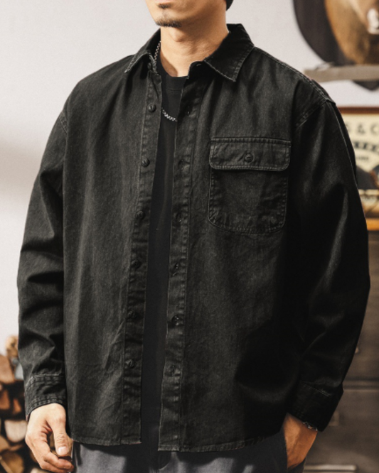 エリン ウオッシュデニムシャツ 2109