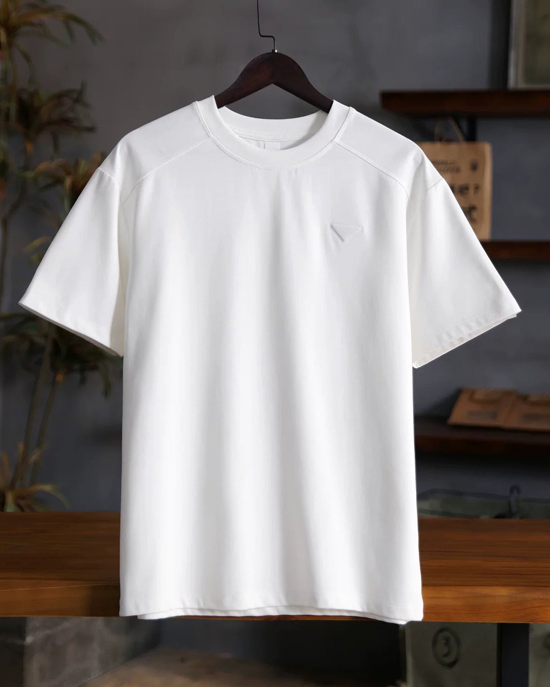 フリント パネルラインワンポイントTシャツ 2647