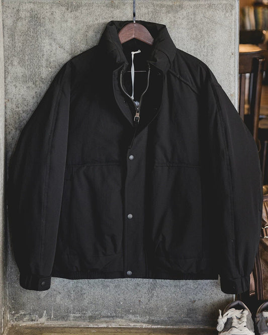 ジョンソンシティ 切替ハイネックワイドブルゾン 2418