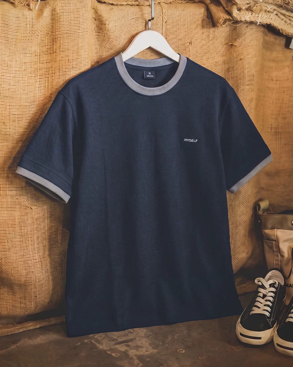 イムナハ フェイクレイヤードTシャツ 2749