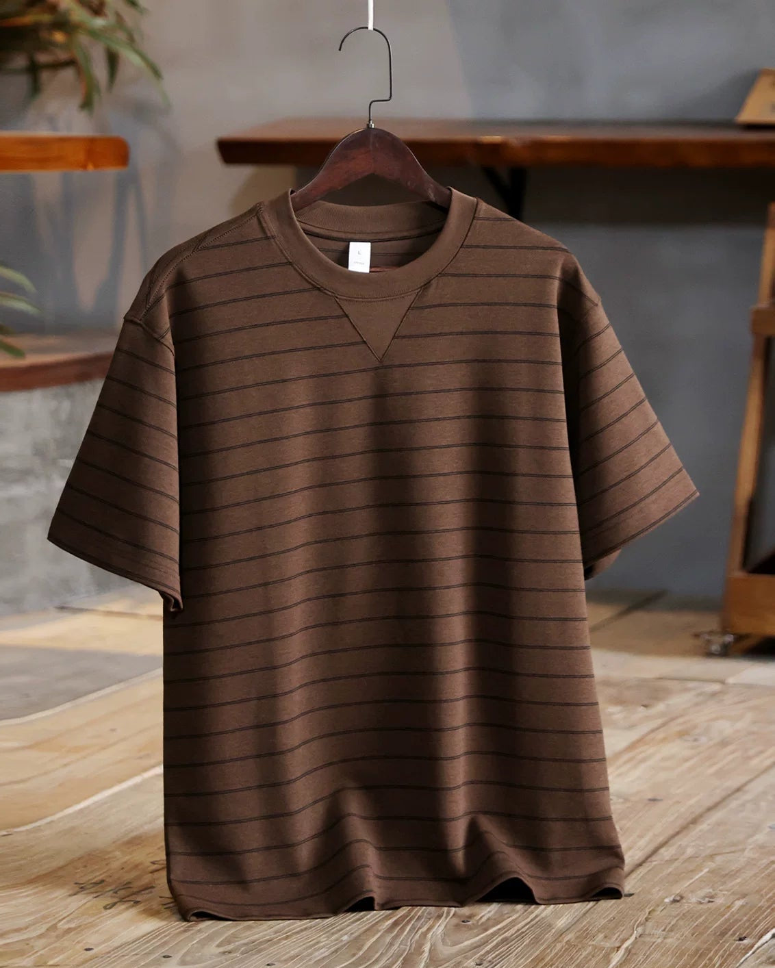 フリーポート ナローボーダークルーネックTシャツ 2654