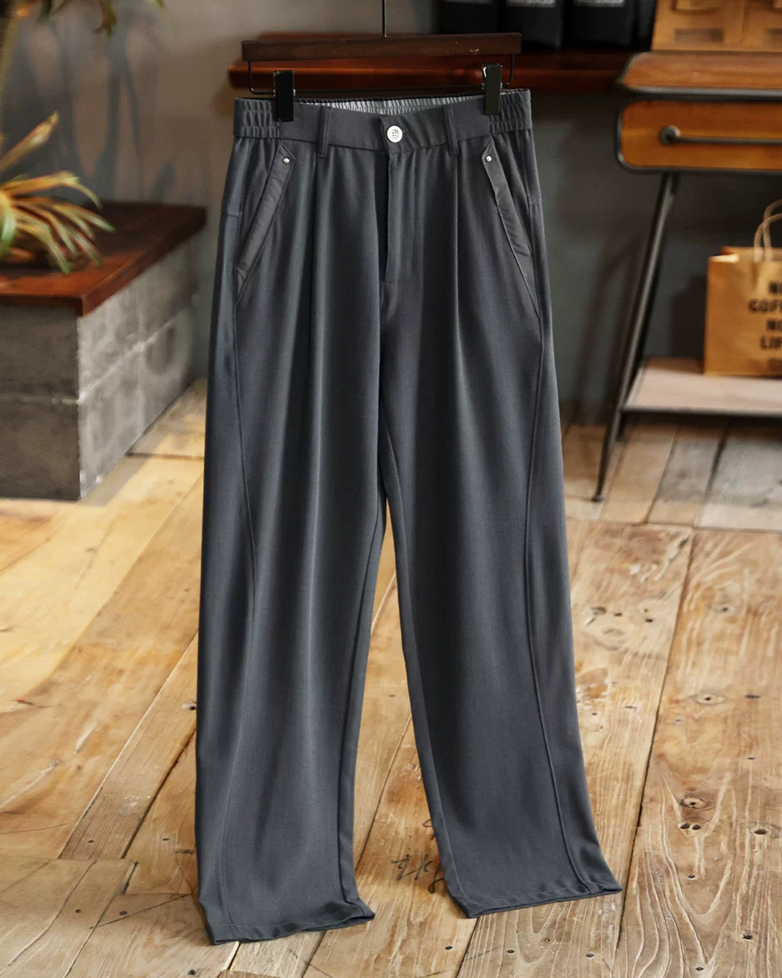 バンデラ ベーシックワイドストレートトラウザー 2595