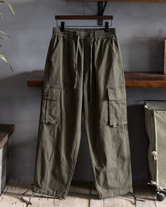 メリディス マルチポケットストレートレッグカーゴパンツ 2566