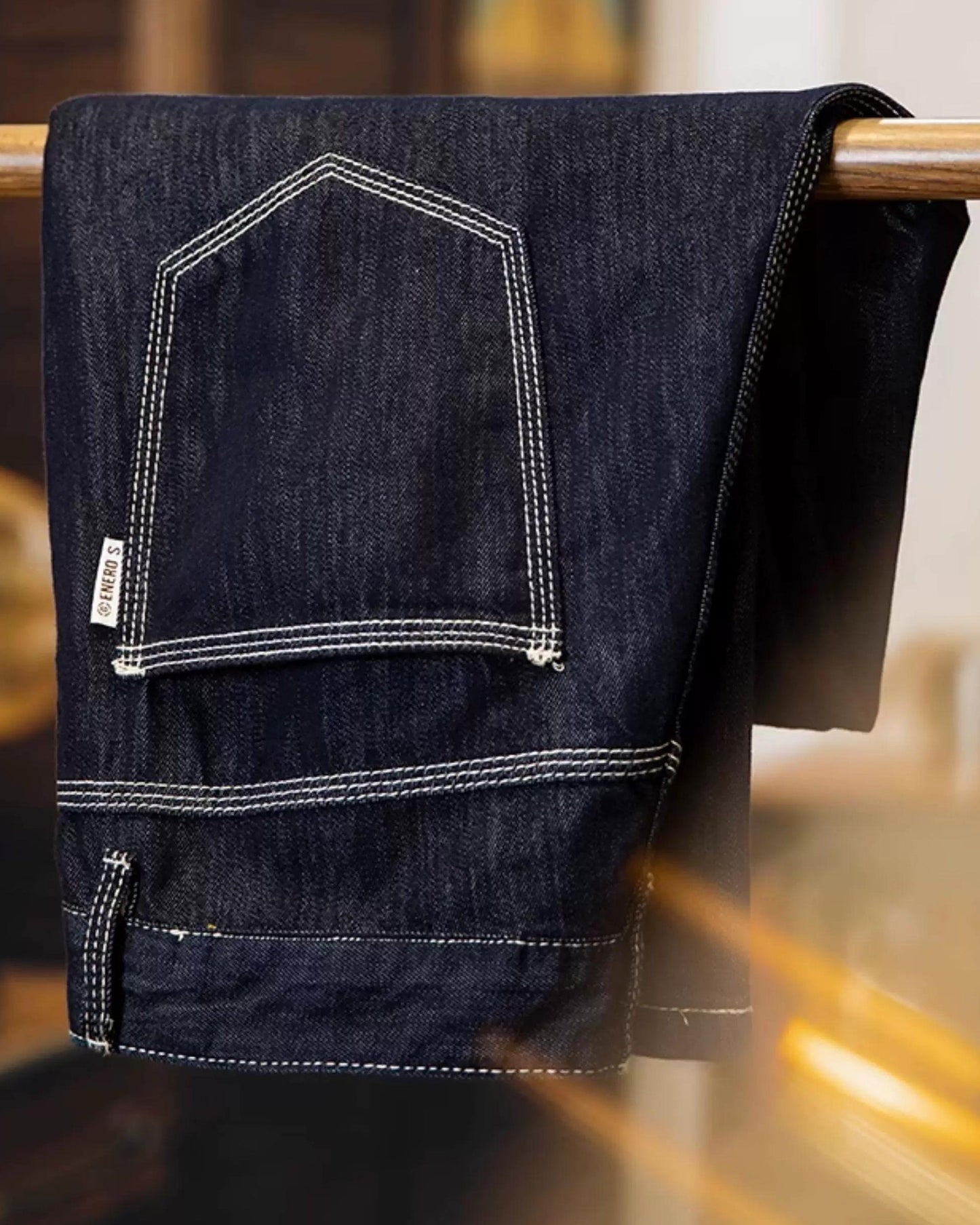 ニューポートニューズ トリプルステッチワイドジーンズ 2430