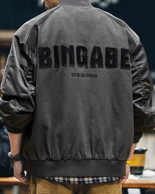 カラマズー バック刺繍フライトジャケット 2345