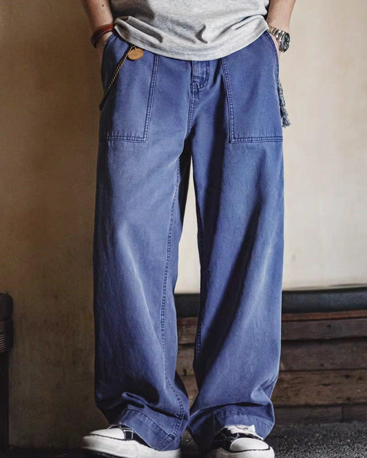 ペタルマ ルーズストレートワークパンツ 2510