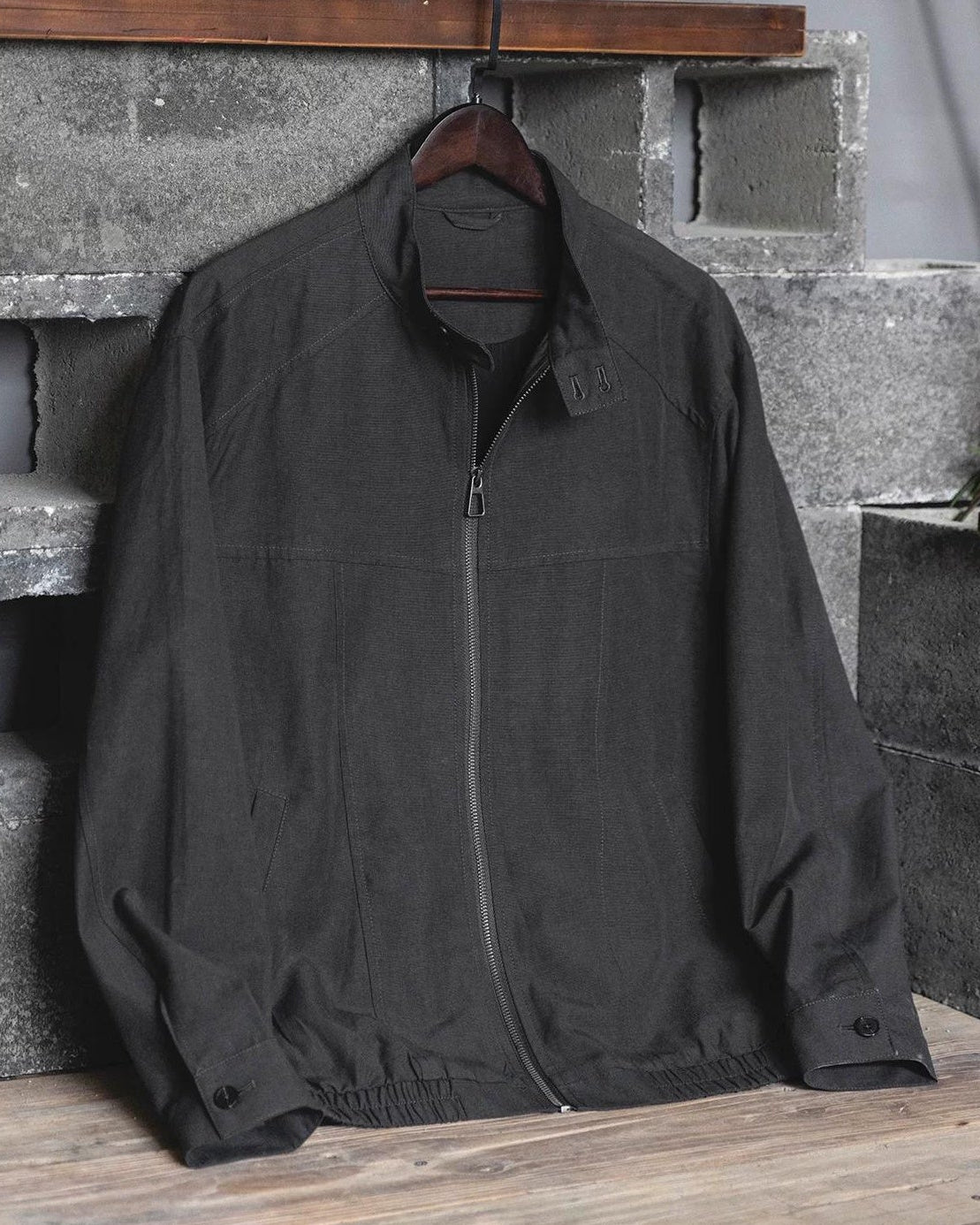 コンコード スタンドカラーフロントジップジャケット 2484