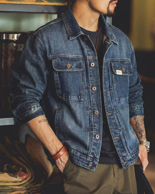 ステートカレッジ ヘビーウェイトデニムジャケット 2561