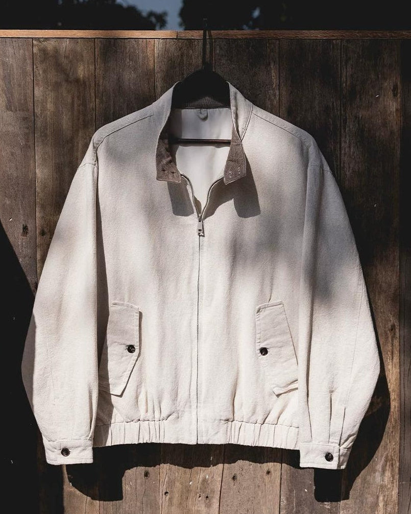 ソールズベリー スタンドカラーフルジップワークブルゾン 2493