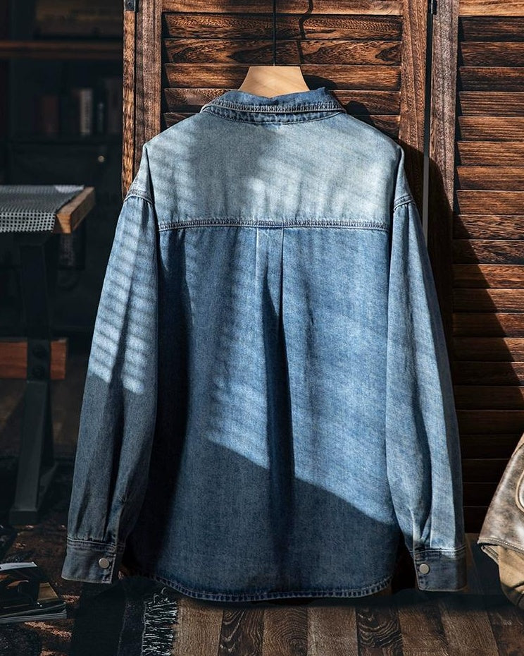 ガズデン ヘビーウォッシュドデニムシャツ 2351